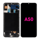 OLED Display Assembly for Samsung A50 with Frame - Premium