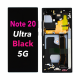 OLED Display assembly for Samsung Note 20 Ultra 5G - Mystic Black
